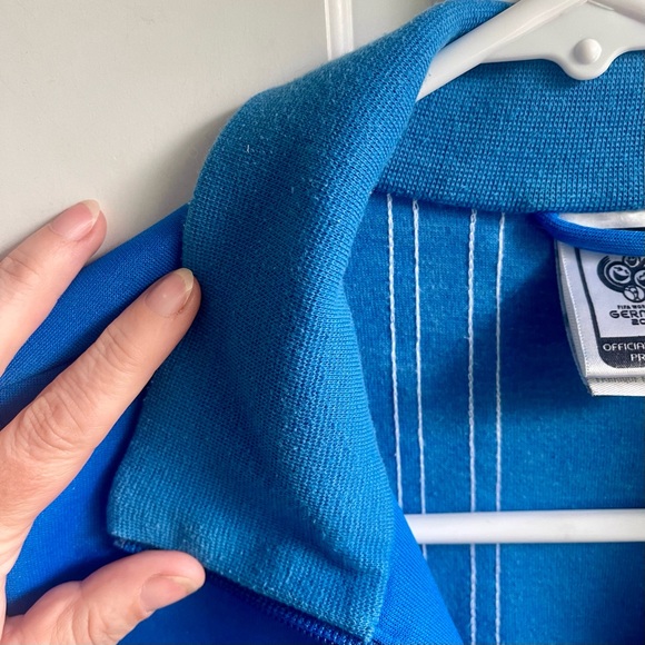 Adidas FIFA World Cup 2006 Track Jacket Italia Champions XS Vintage Blue - Picture 14 of 14